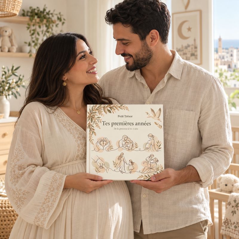 Petit Trésor — Livre de naissance | ذكريات طفلك حتى 5 سنوات