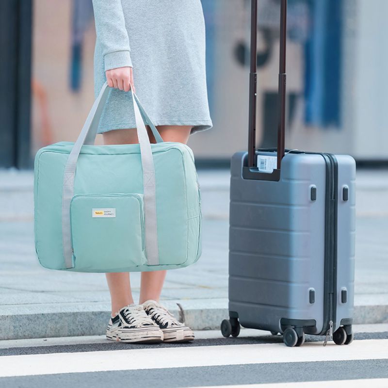 Grand sac de voyage pliable 23 L avec Sangle Valise 